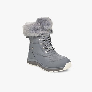 Ugg Adirondack III Fluff Women All-Weather Boots Grey (8632MDIGS)